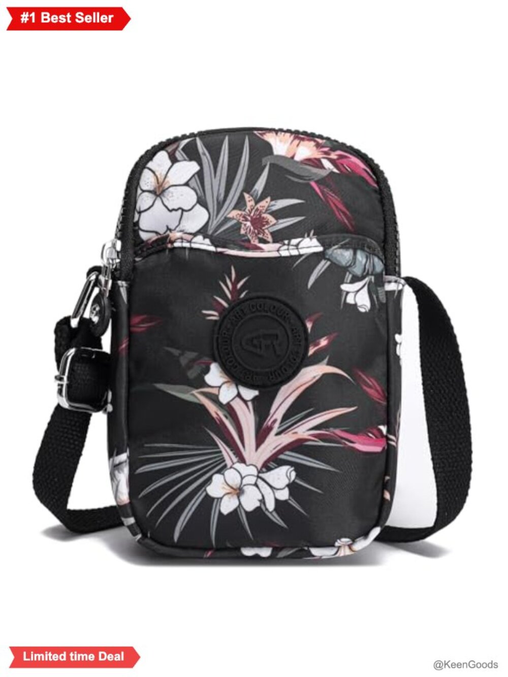 Small Stadium Approved Crossbody Bag Nylon Phone Purse